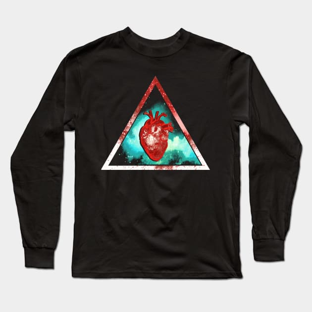 mystic heart Long Sleeve T-Shirt by filippob